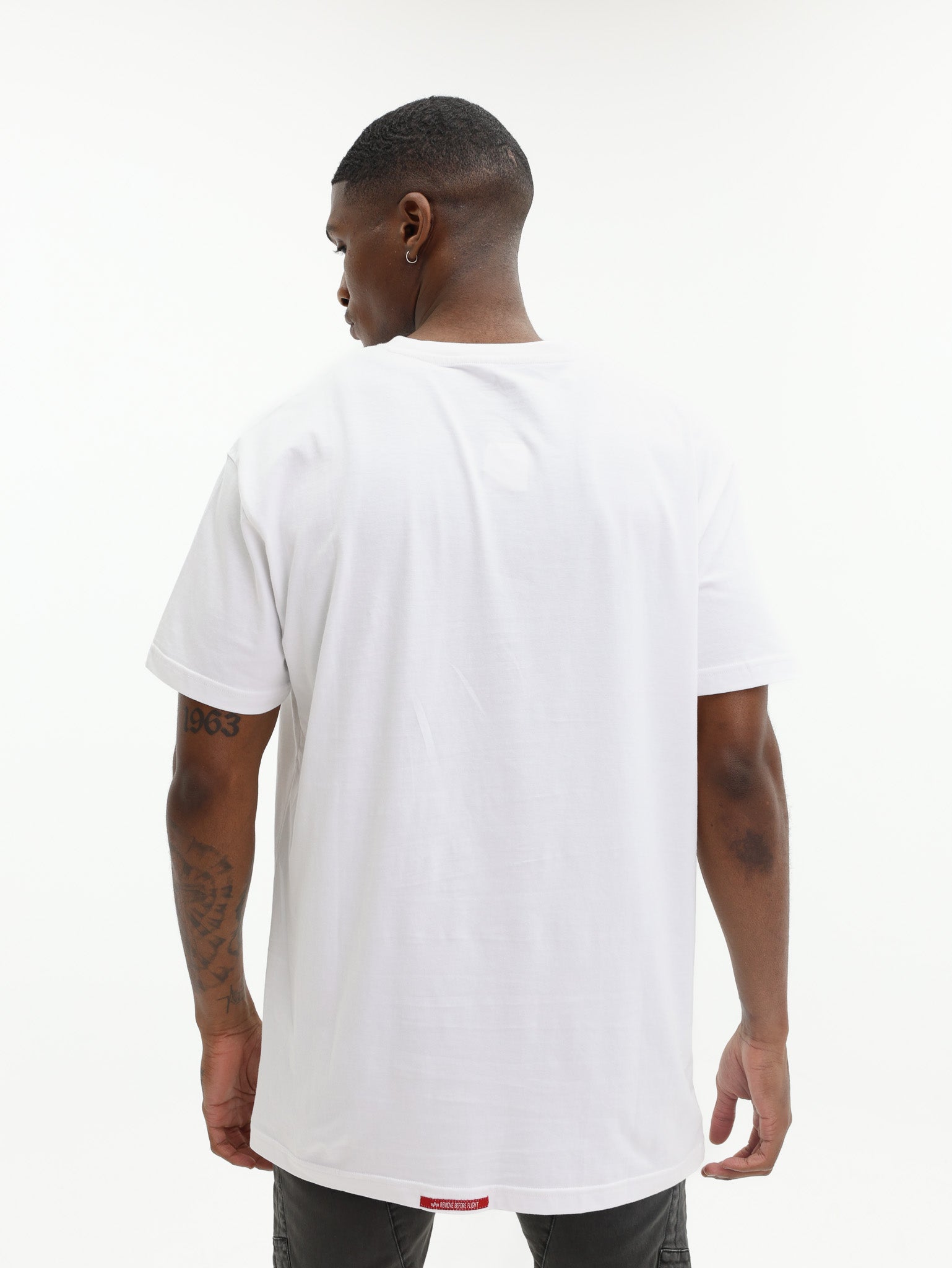 Alpha T-Shirt Hd Reflective White